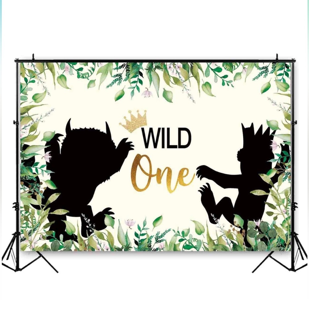 Wild One Party Backdrop